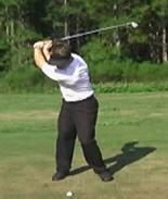 rotary swing hip turn